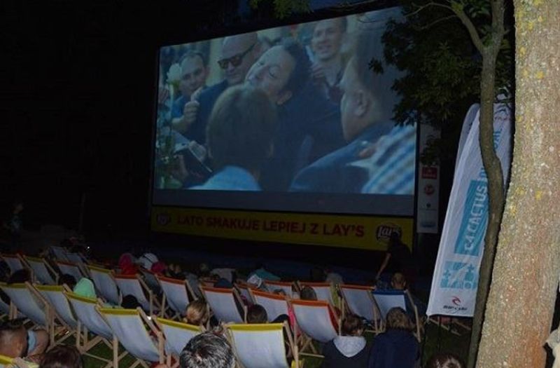 Kino na leżakach ponownie w Gryficach