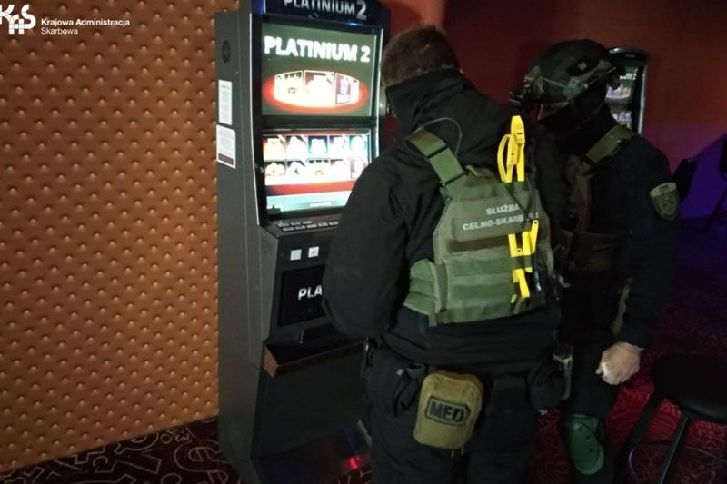 Kolejne nielegalne automaty wyeliminowane z rynku nielegalnych gier hazardowych