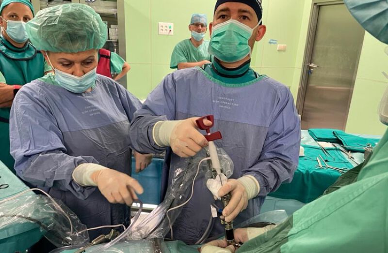 Pierwsza w województwie endoskopowa operacja przepukliny kręgosłupa lędźwiowego