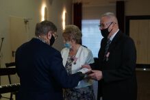 Uroczystość wręczenia medali za Długoletnie Pożycie Małżeńskie