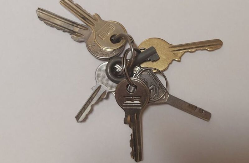 Znalezione klucze czekają na swojego właściciela