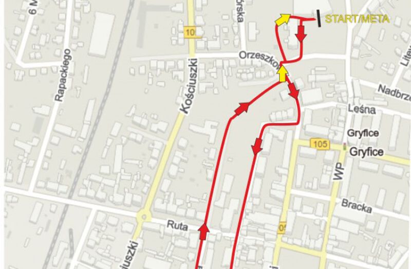 Utrudnienia w ruchu w związku z biegiem V Gryf Arena Run (15.05.2022)