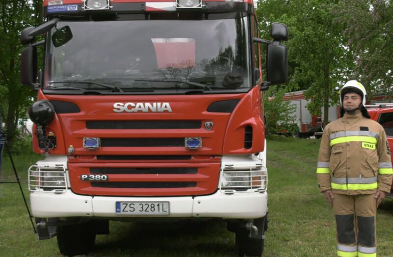Uroczyste przekazanie wozu strażackiego dla OSP Gryfice