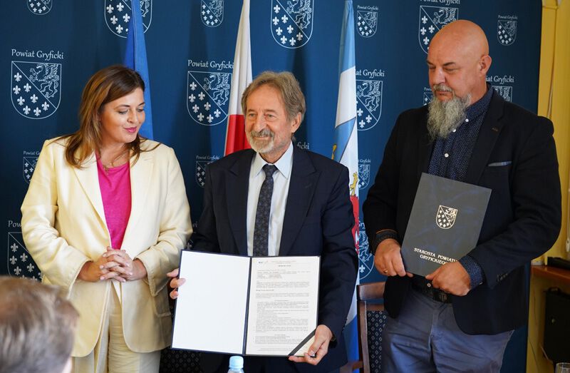 Podpisanie umowy na modernizację drogi Gryfice-Rotnowo