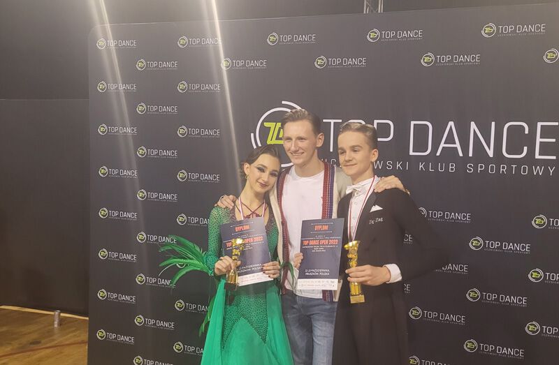 Kamil Łabędzki i Gabriela Derlatka zdobywcami 4 miejsca w Mistrzostwach Polski Tańca Sportowego