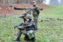 Szkolenie dobrowolnej zasadniczej służby wojskowej w Trzebiatowie