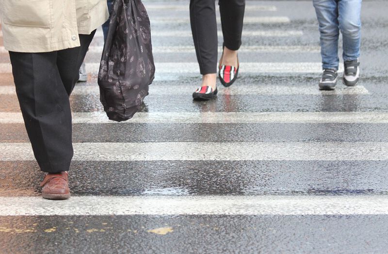 Wzrost liczby wypadków na przejściach dla pieszych, a nowe prawo miało ich chronić