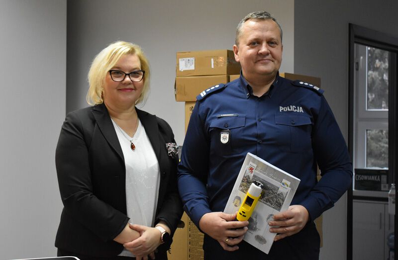 Nowy Sprzęt dla Komendy Powiatowej Policji w Gryficach
