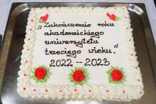 Zakończenie roku akademickiego Uniwersytetu Trzeciego Wieku w Płotach