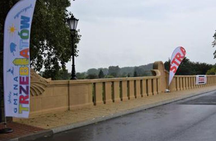 Remont kapitalny zabytkowego mostu nad rzeką Regą w miejscowości Trzebiatów - zakończenie inwestycji